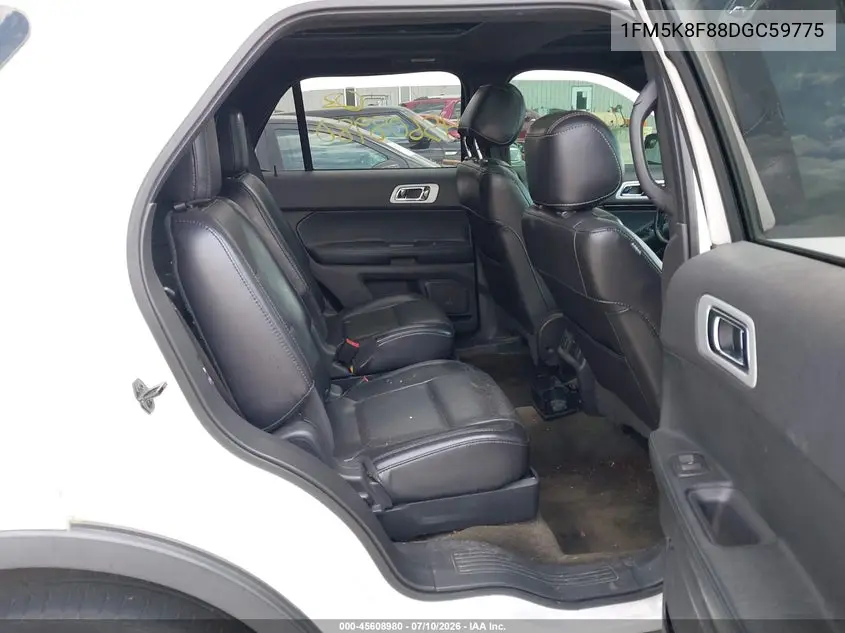 2013 Ford Explorer Limited VIN: 1FM5K8F88DGC59775 Lot: 45608980