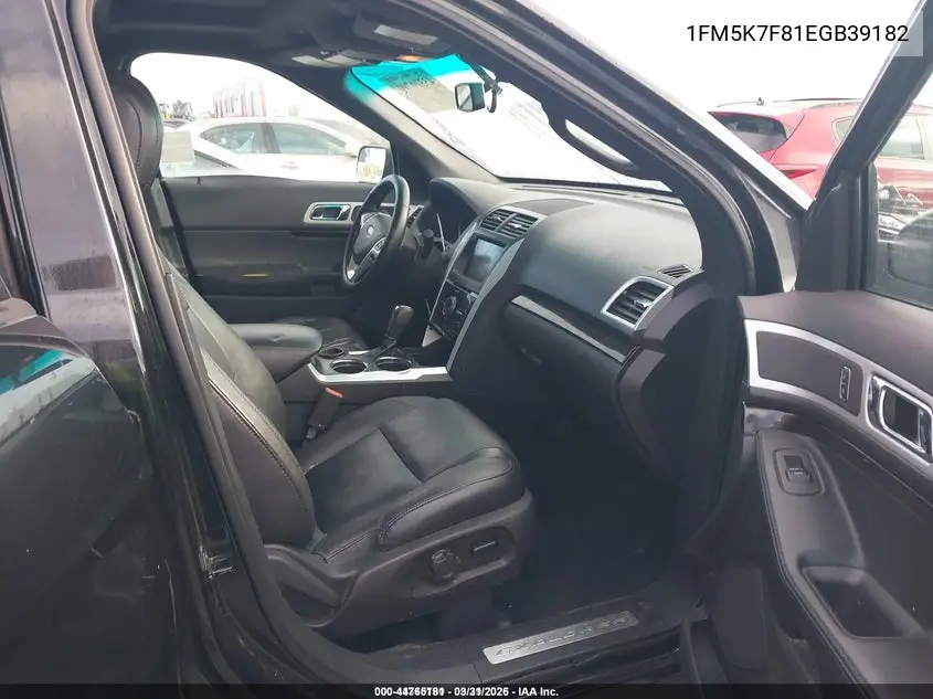 1FM5K7F81EGB39182 2014 Ford Explorer Limited
