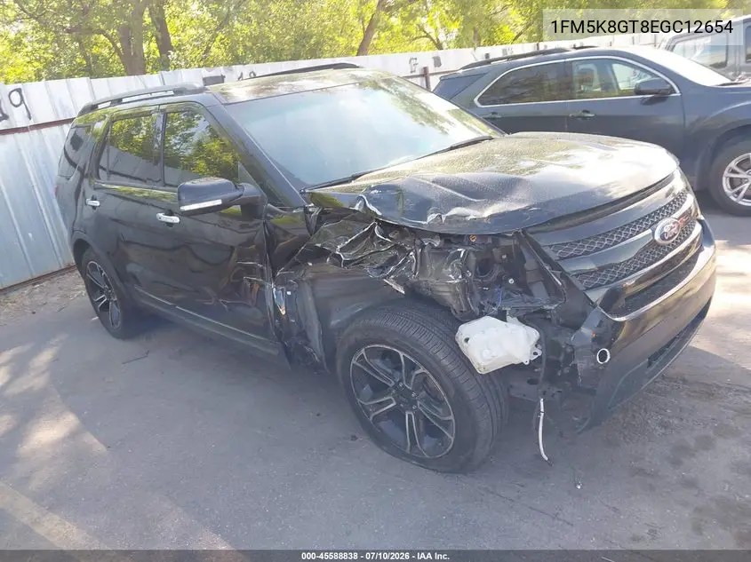 1FM5K8GT8EGC12654 2014 Ford Explorer Sport
