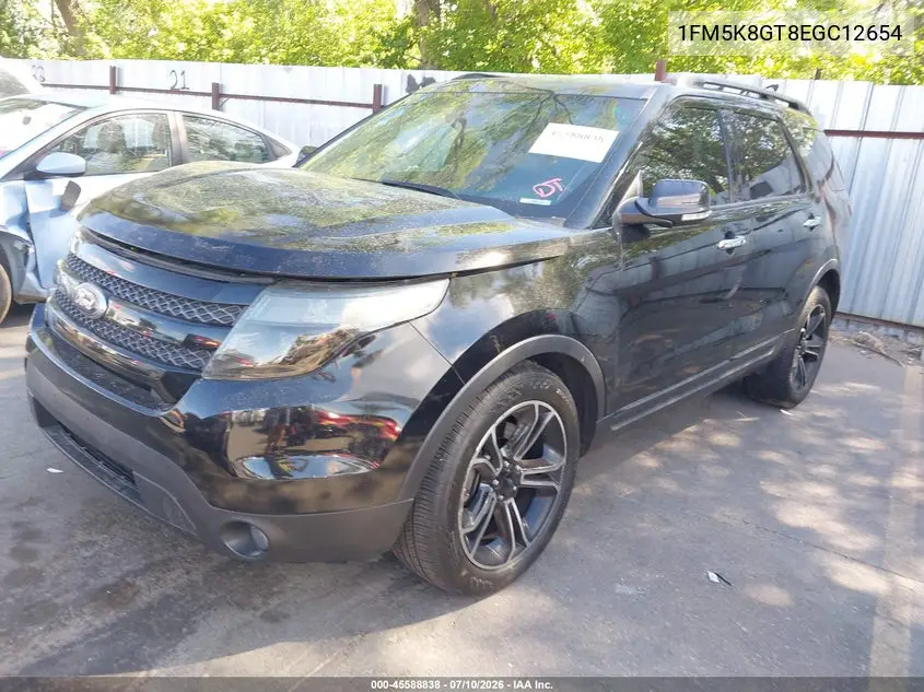 1FM5K8GT8EGC12654 2014 Ford Explorer Sport