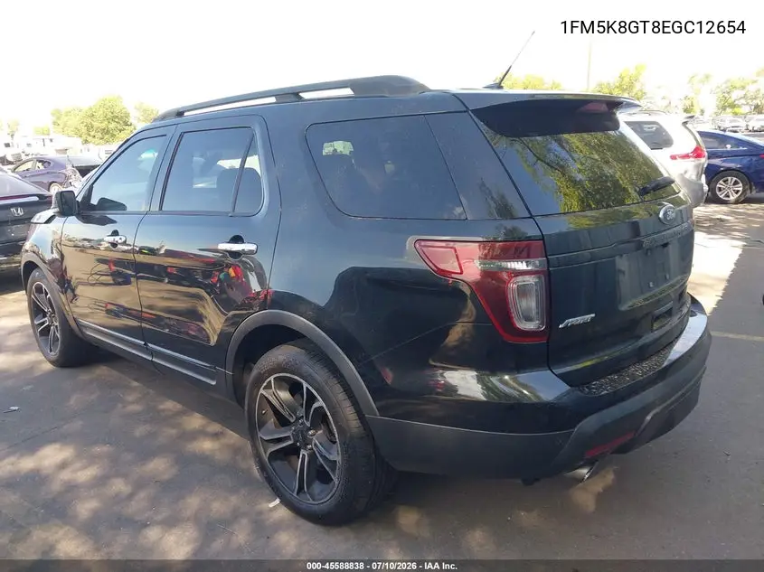 1FM5K8GT8EGC12654 2014 Ford Explorer Sport