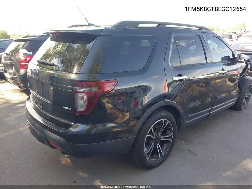 1FM5K8GT8EGC12654 2014 Ford Explorer Sport