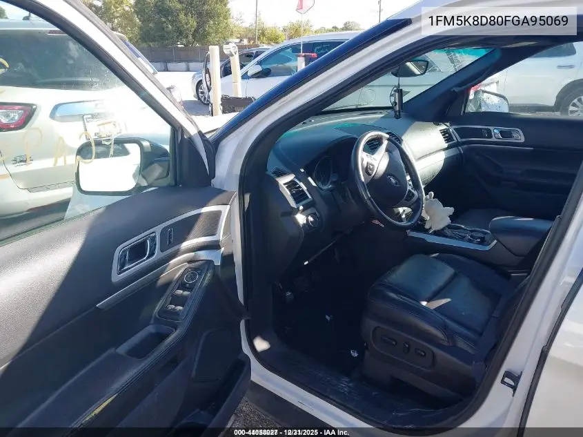 1FM5K8D80FGA95069 2015 Ford Explorer Xlt