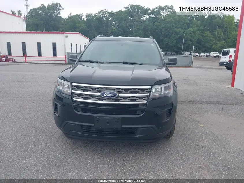 2018 Ford Explorer VIN: 1FM5K8BH3JGC45588 Lot: 45525989