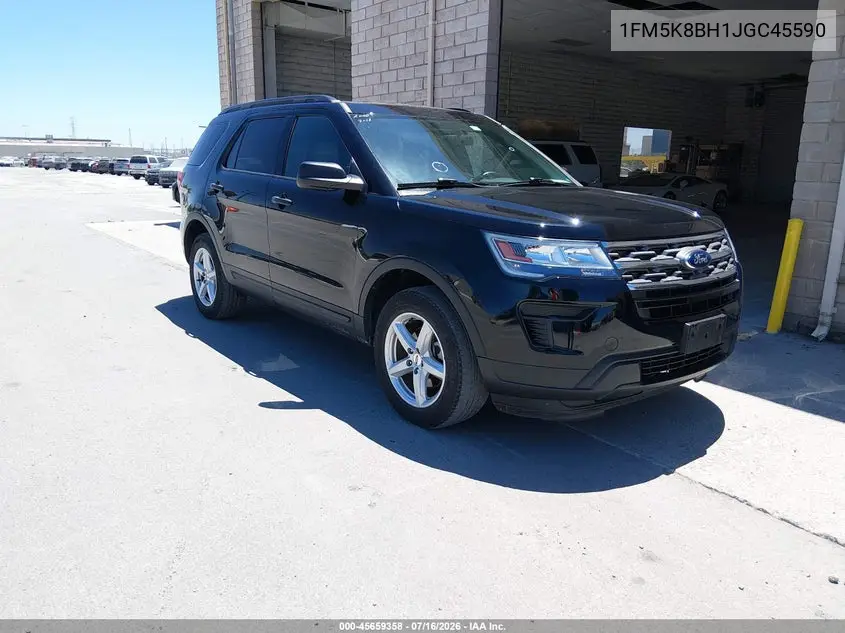 2018 Ford Explorer VIN: 1FM5K8BH1JGC45590 Lot: 45659358