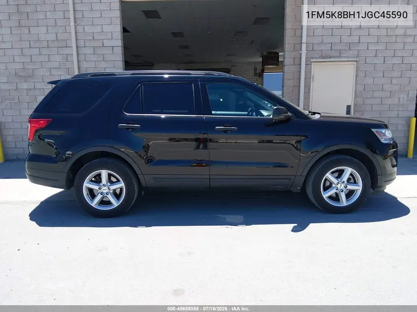 2018 Ford Explorer VIN: 1FM5K8BH1JGC45590 Lot: 45659358