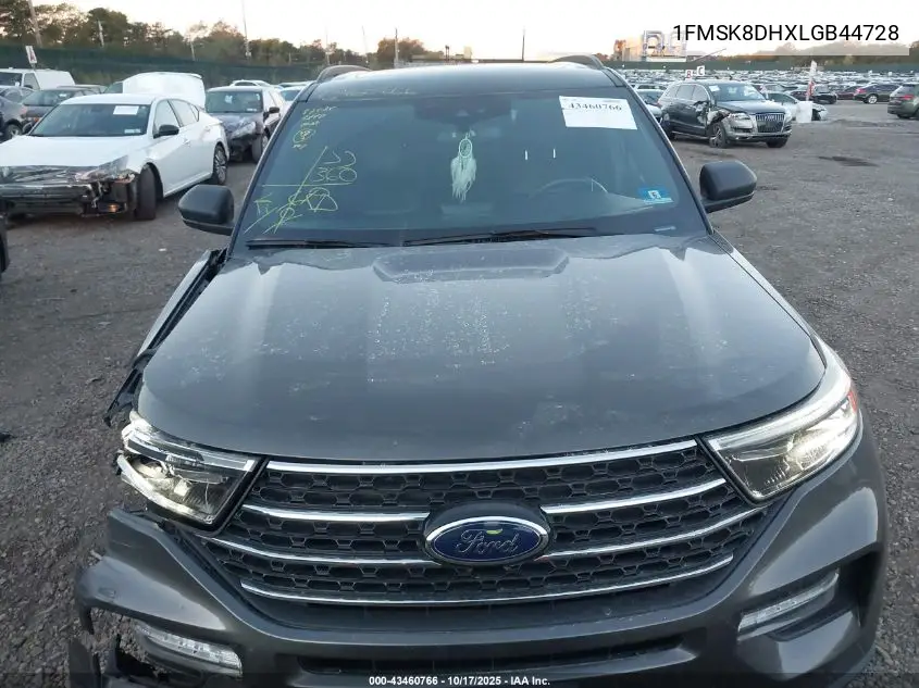 1FMSK8DHXLGB44728 2020 Ford Explorer Xlt