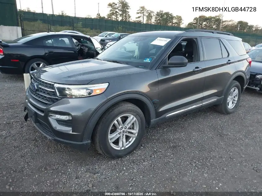 1FMSK8DHXLGB44728 2020 Ford Explorer Xlt