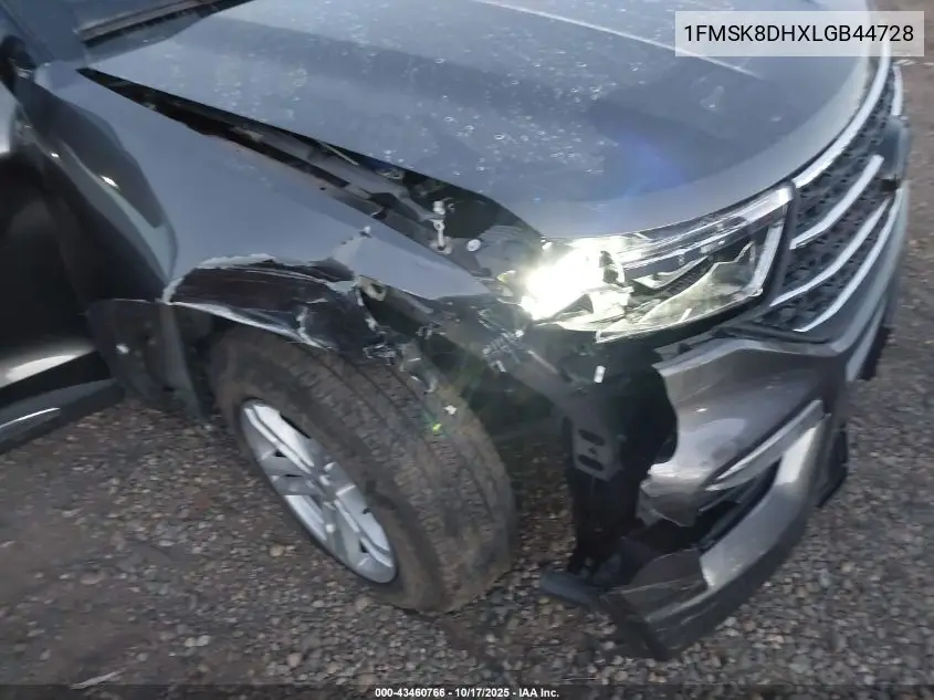 1FMSK8DHXLGB44728 2020 Ford Explorer Xlt
