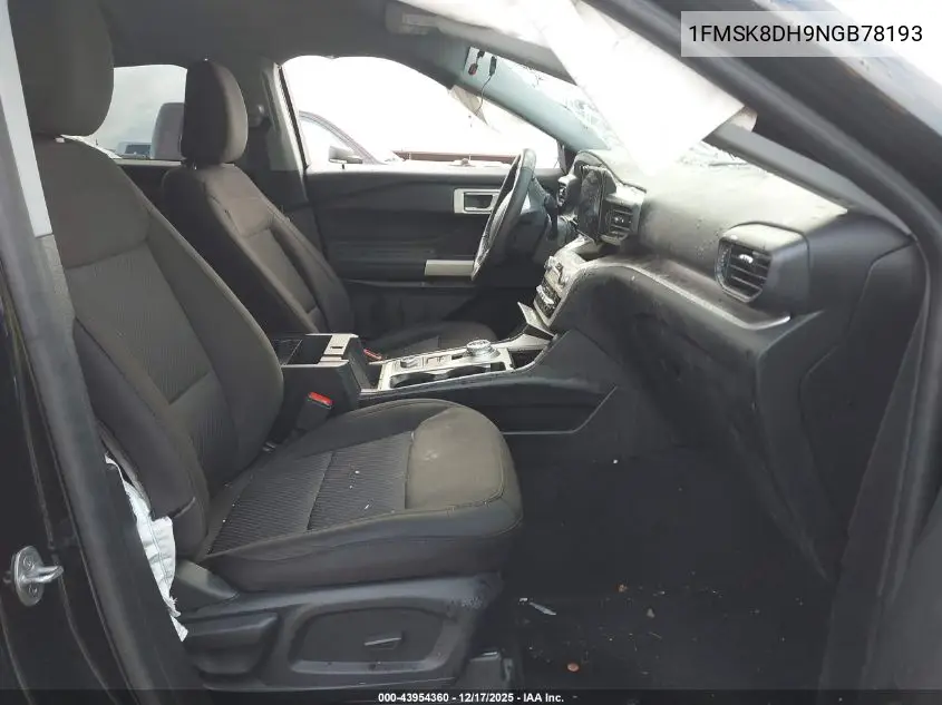 1FMSK8DH9NGB78193 2022 Ford Explorer Xlt