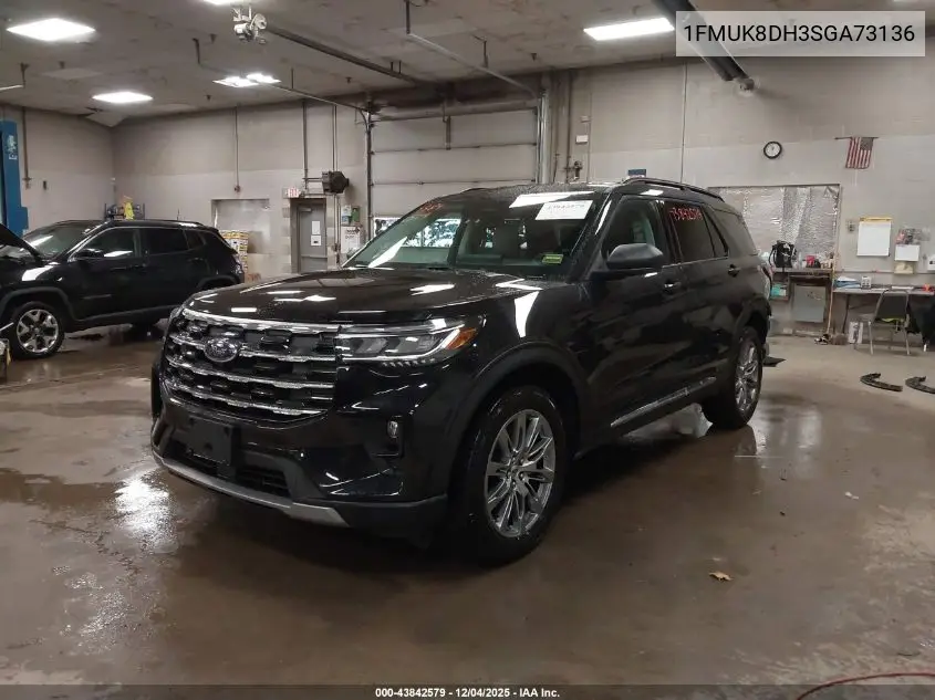 1FMUK8DH3SGA73136 2025 Ford Explorer Active