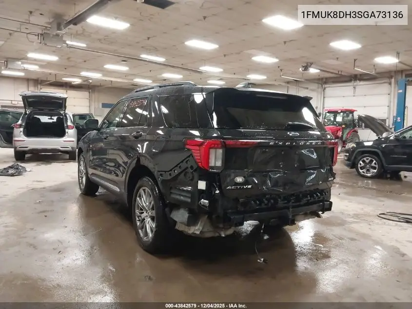 1FMUK8DH3SGA73136 2025 Ford Explorer Active