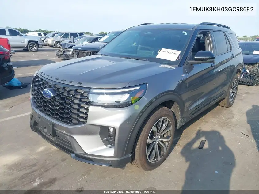 2025 Ford Explorer St-Line VIN: 1FMUK8KH0SGC98682 Lot: 45312195