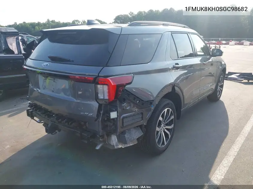 2025 Ford Explorer St-Line VIN: 1FMUK8KH0SGC98682 Lot: 45312195
