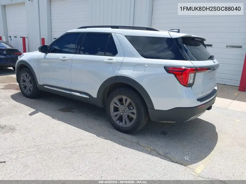 2025 Ford Explorer Active VIN: 1FMUK8DH2SGC88040 Lot: 45387910