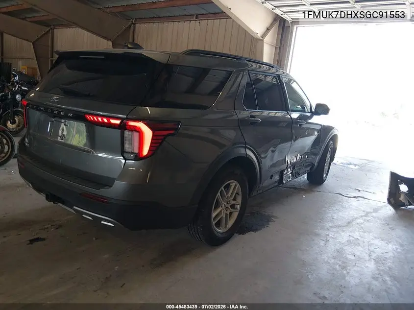 2025 Ford Explorer Active VIN: 1FMUK7DHXSGC91553 Lot: 45483439