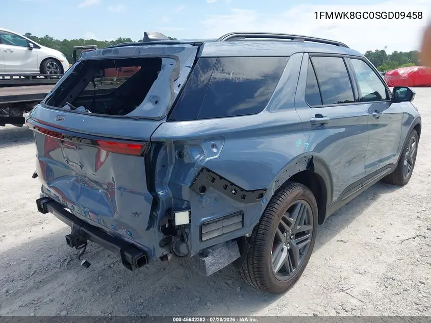 2025 Ford Explorer St VIN: 1FMWK8GC0SGD09458 Lot: 45642382