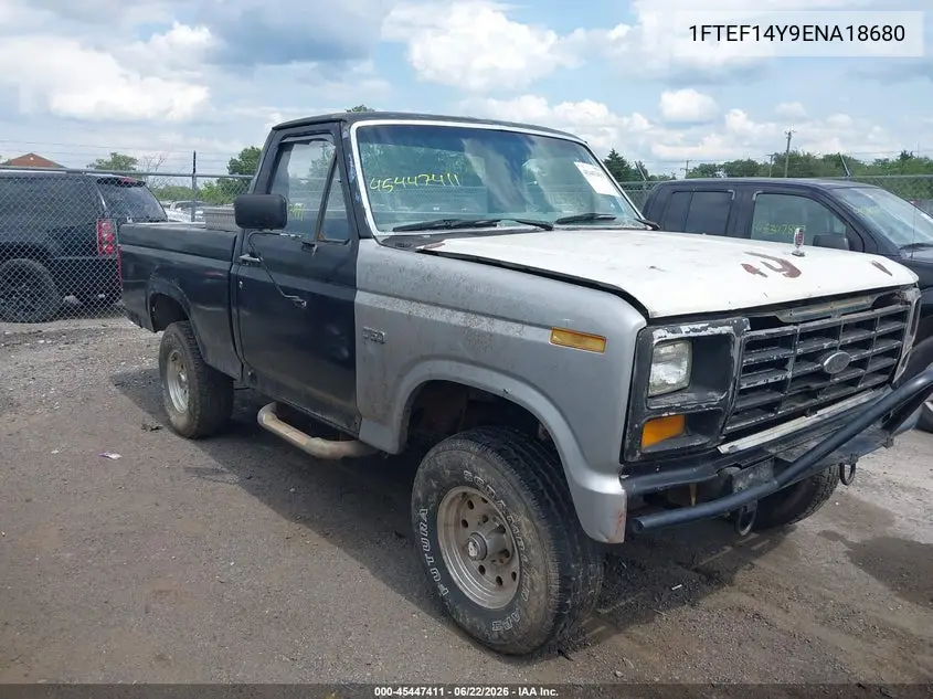 1984 Ford F150 VIN: 1FTEF14Y9ENA18680 Lot: 45447411