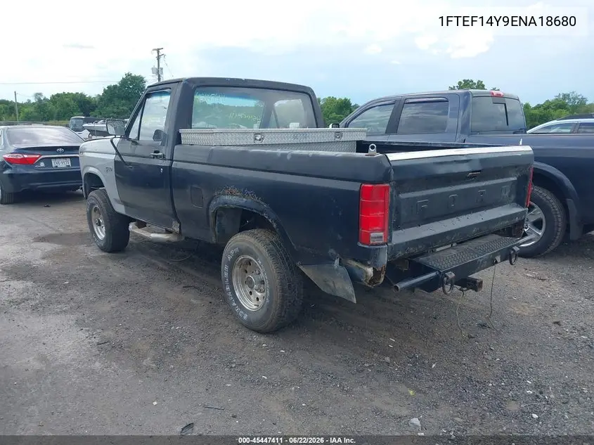 1984 Ford F150 VIN: 1FTEF14Y9ENA18680 Lot: 45447411