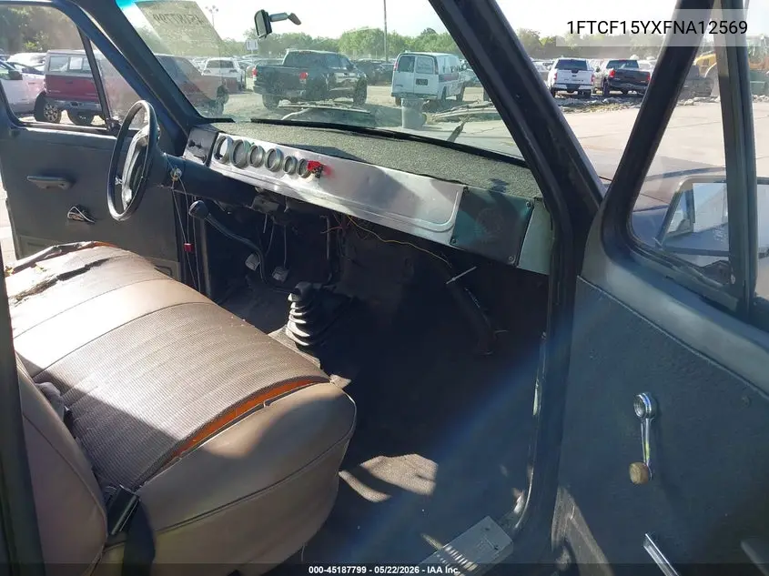 1985 Ford F150 VIN: 1FTCF15YXFNA12569 Lot: 45187799
