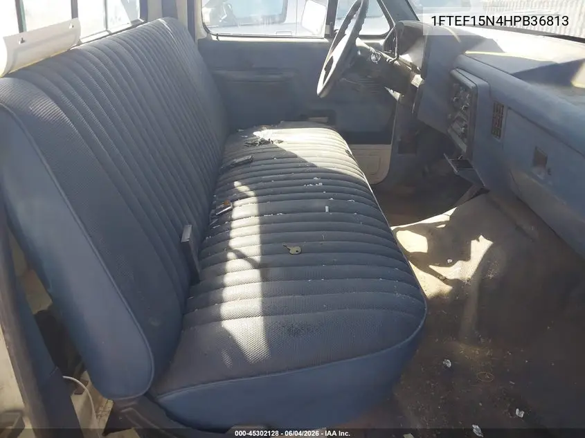 1987 Ford F150 VIN: 1FTEF15N4HPB36813 Lot: 45302128