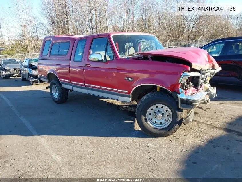 1FTEX14NXRKA41136 1994 Ford F150