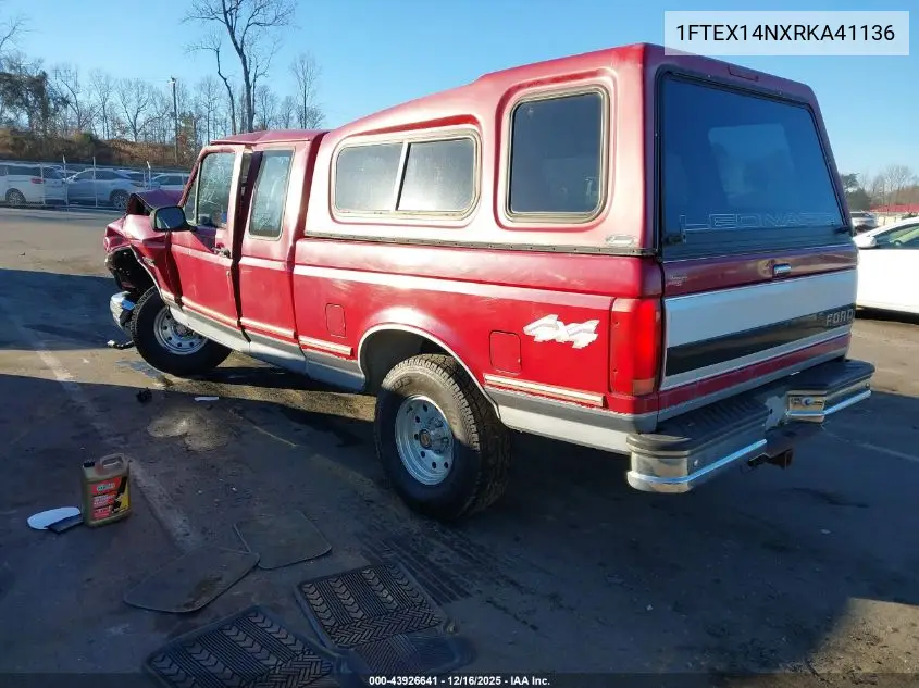 1FTEX14NXRKA41136 1994 Ford F150