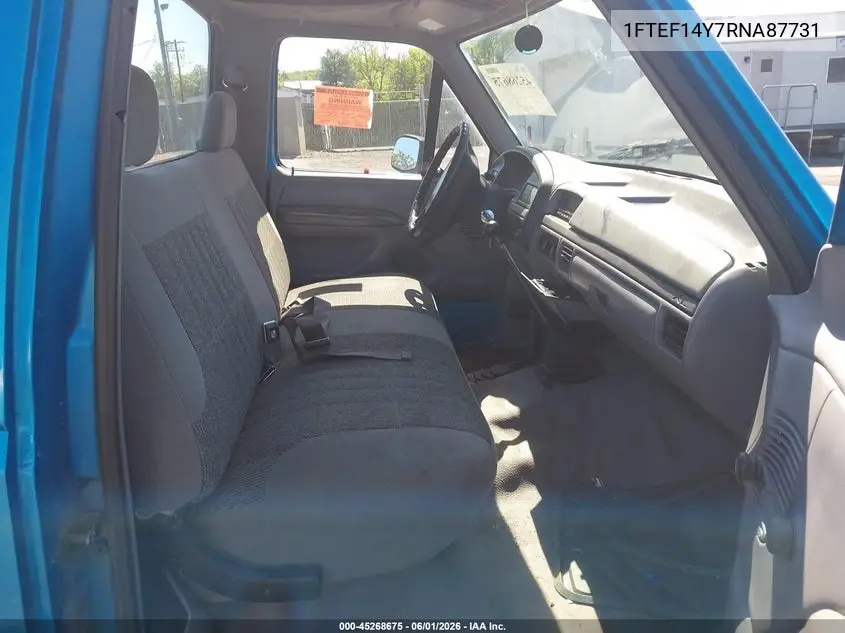 1994 Ford F150 VIN: 1FTEF14Y7RNA87731 Lot: 45268675