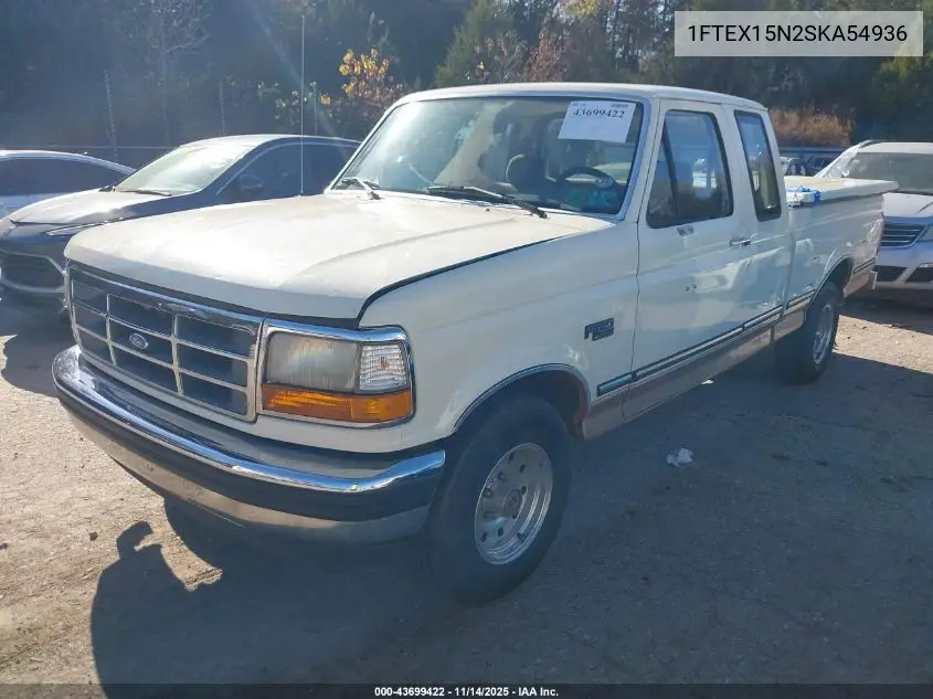 1FTEX15N2SKA54936 1995 Ford F150