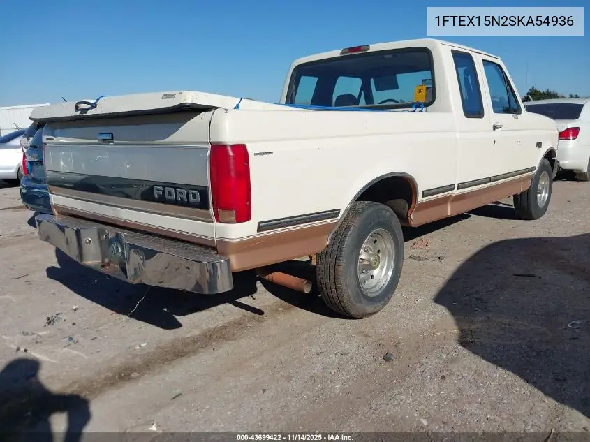 1FTEX15N2SKA54936 1995 Ford F150