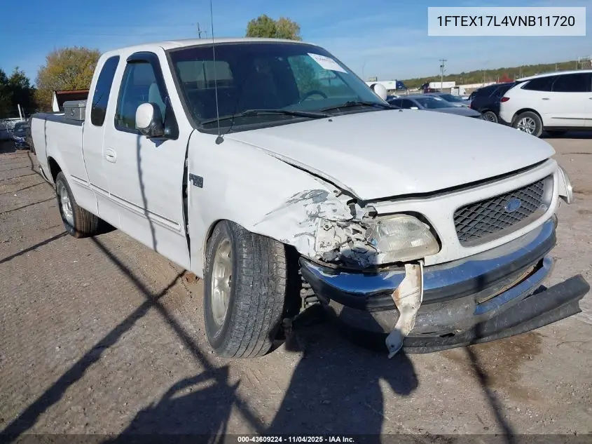 1FTEX17L4VNB11720 1997 Ford F-150 Lariat/Xl/Xlt