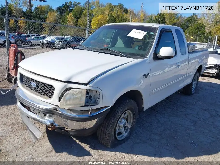 1FTEX17L4VNB11720 1997 Ford F-150 Lariat/Xl/Xlt