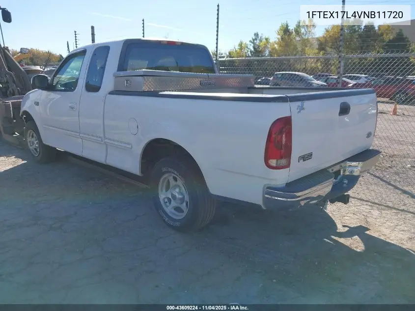 1FTEX17L4VNB11720 1997 Ford F-150 Lariat/Xl/Xlt