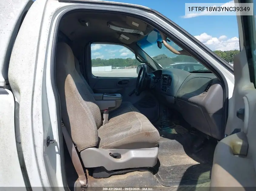 1FTRF18W3YNC39349 2000 Ford F-150 Work Series/Xl/Xlt