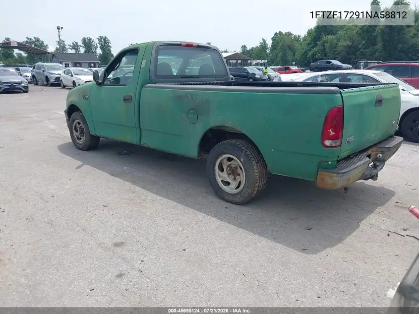 2001 Ford F-150 Xl/Xlt VIN: 1FTZF17291NA58812 Lot: 45695124