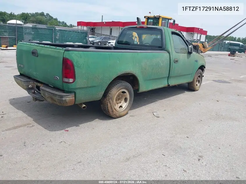 2001 Ford F-150 Xl/Xlt VIN: 1FTZF17291NA58812 Lot: 45695124