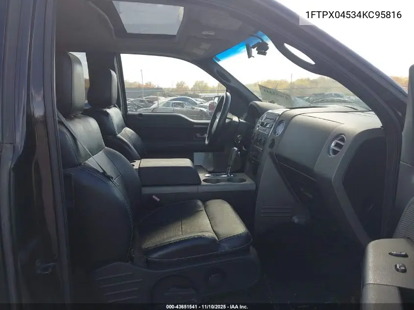 1FTPX04534KC95816 2004 Ford F-150 Fx4/Xlt