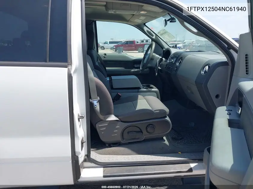 2004 Ford F-150 Lariat/Xl/Xlt VIN: 1FTPX12504NC61940 Lot: 45660900