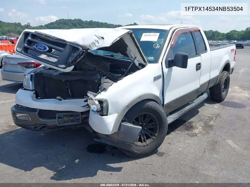 2004 Ford F-150 Fx4/Lariat/Xl/Xlt VIN: 1FTPX14534NB53504 Lot: 45683329