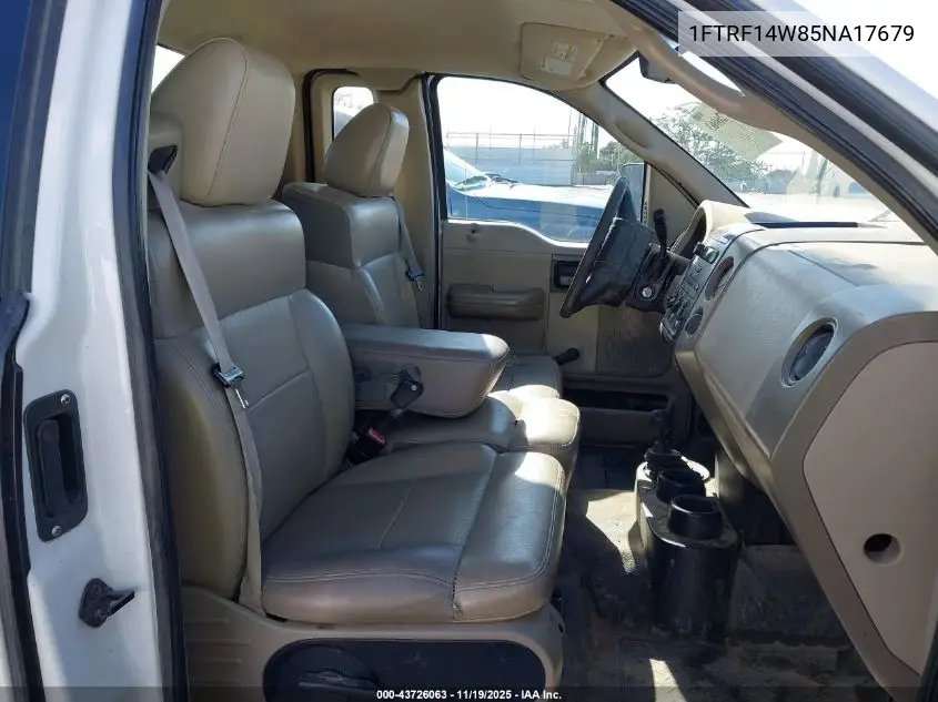 1FTRF14W85NA17679 2005 Ford F-150 Stx/Xl/Xlt