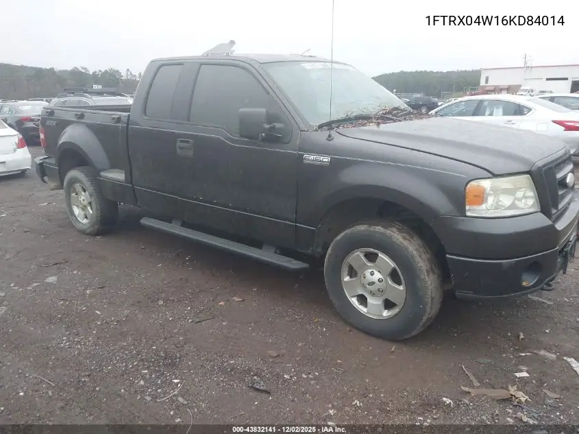 1FTRX04W16KD84014 2006 Ford F-150 Stx/Xlt