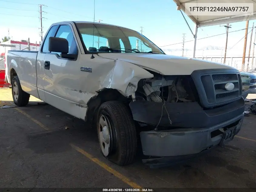 1FTRF12246NA97757 2006 Ford F-150 Stx/Xl/Xlt