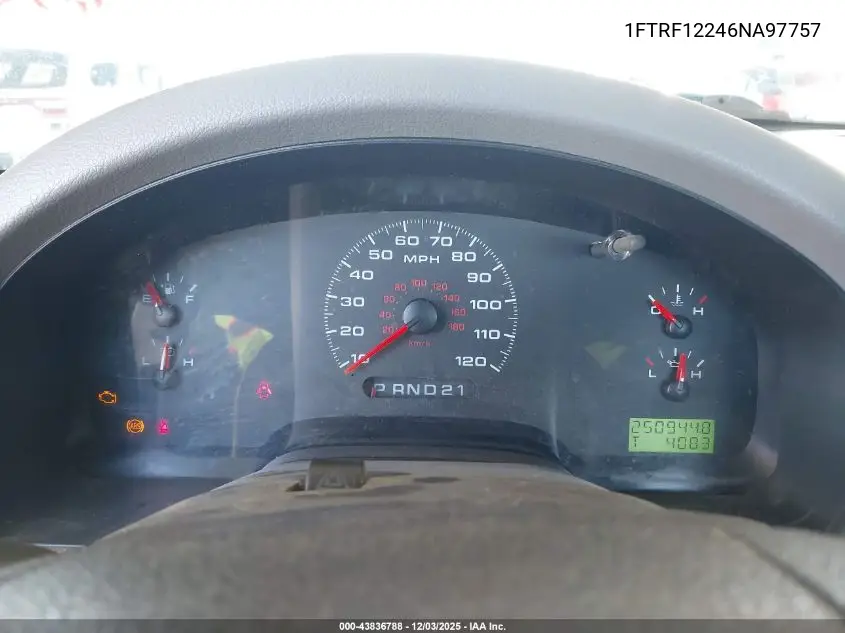 1FTRF12246NA97757 2006 Ford F-150 Stx/Xl/Xlt