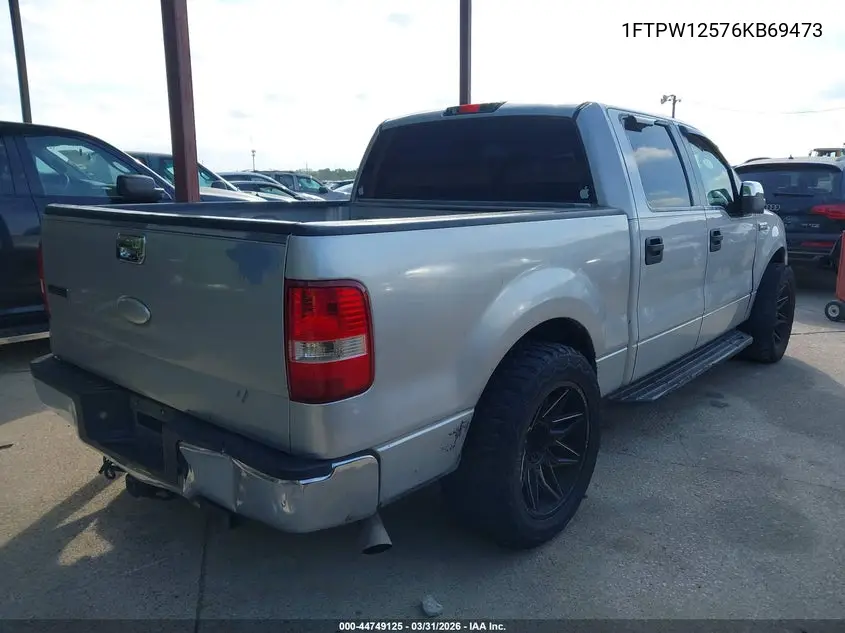 1FTPW12576KB69473 2006 Ford F-150 Lariat/Xlt