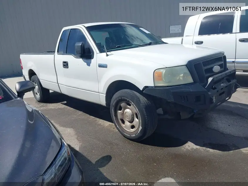 2006 Ford F-150 Stx/Xl/Xlt VIN: 1FTRF12WX6NA91061 Lot: 45521631