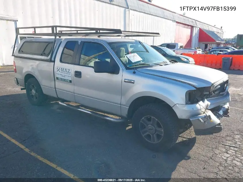 1FTPX14V97FB15399 2007 Ford F-150 Fx4/Lariat/Xl/Xlt