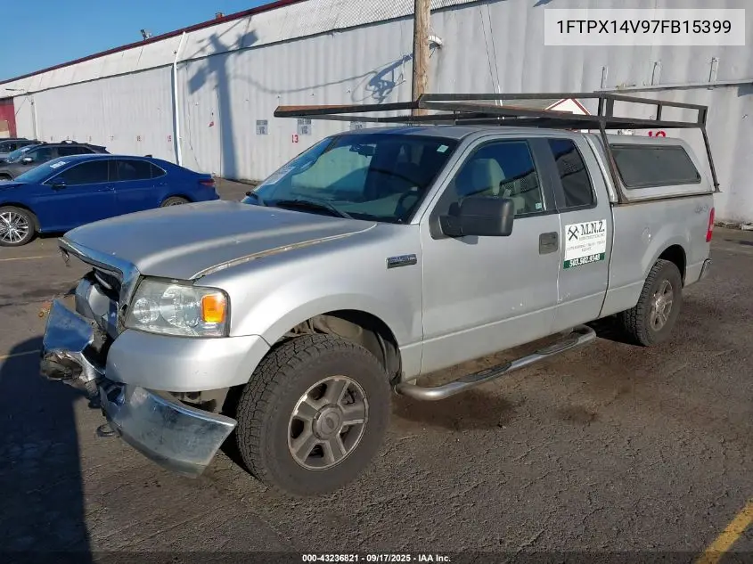 1FTPX14V97FB15399 2007 Ford F-150 Fx4/Lariat/Xl/Xlt