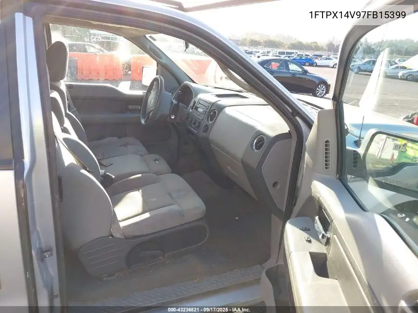 1FTPX14V97FB15399 2007 Ford F-150 Fx4/Lariat/Xl/Xlt