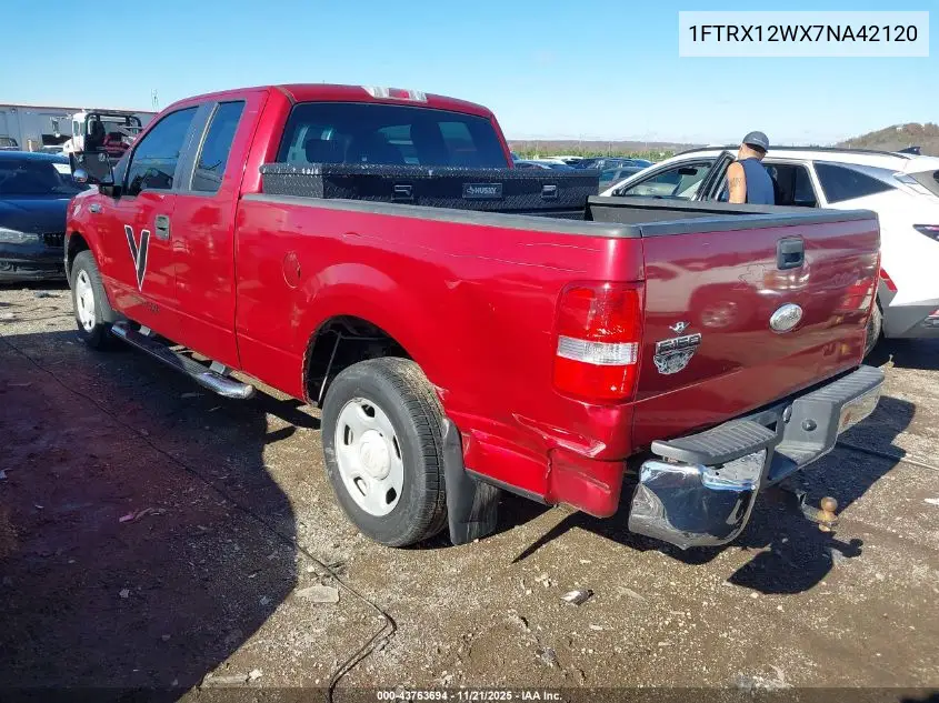 1FTRX12WX7NA42120 2007 Ford F-150 Stx/Xl/Xlt