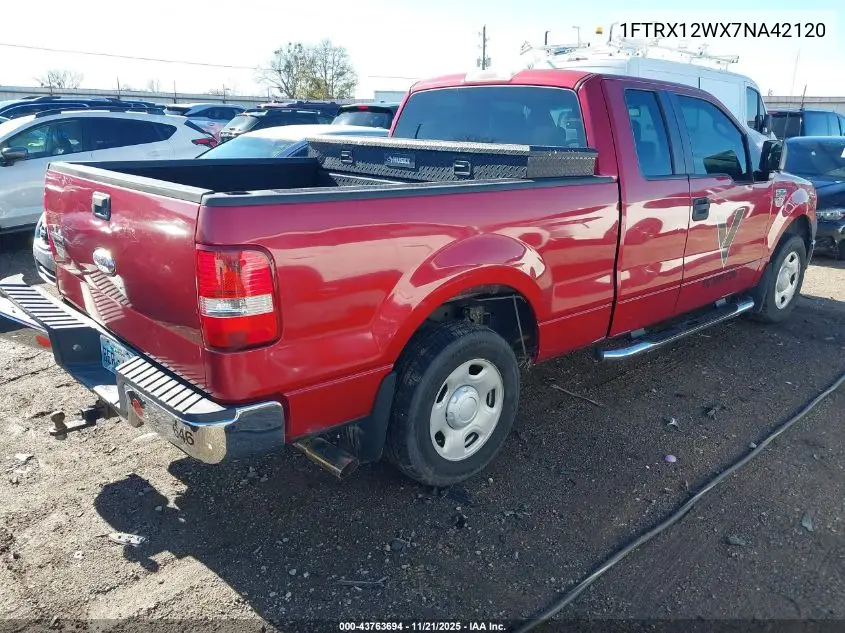 1FTRX12WX7NA42120 2007 Ford F-150 Stx/Xl/Xlt